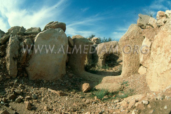Enterramiento comunal en la necr�polis de Barranquete