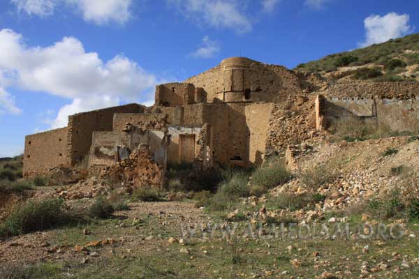 Minas de oro de Abell�n bajo el Cerro del Cinto