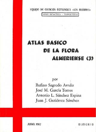 Portada 3ª Edición. ATLAS BÁSICO DE LA FLORA ALMERIENSE