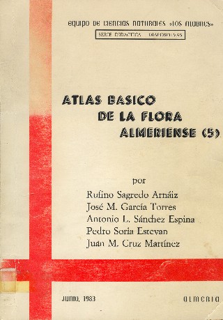 Portada 5ª Edición. ATLAS BÁSICO DE LA FLORA ALMERIENSE