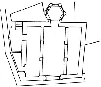 Planta de la mezquita