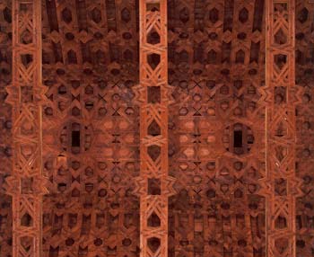 Detalle del artesonado