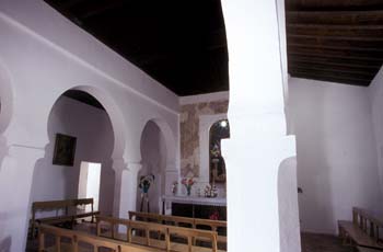 Interior de la mezquita