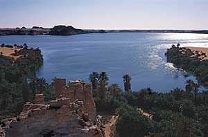 El lago Yoa al noreste del Chad, el más grande del Sáhara, proporciona el único archivo continuo de las transformaciones climáticas del desierto más importante del mundo. (Foto: 'Science')