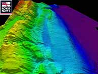 Las im�genes en 3D muestran da�os enormes en el fondo marino. (Foto: AP)