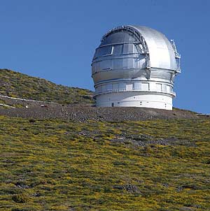 Se encuentra en el Observatorio del Roque de los Muchachos, en la isla de La Palma. (Foto: EFE)
