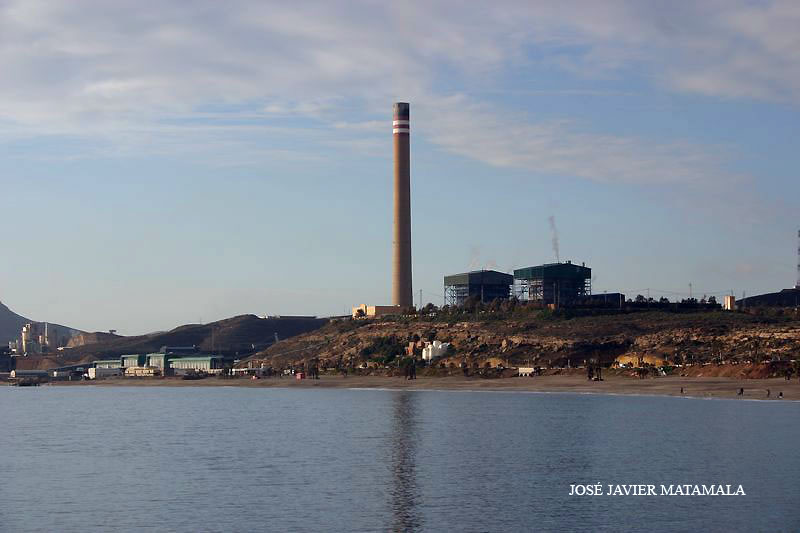 Central t�rmica de Carboneras - Almer�a. Foto: J J Matamala