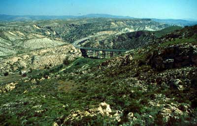 Parajes aparentemente inertes dominan el paisaje. � JJMG.