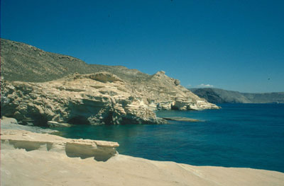 Dunas f�siles ool�ticas del Playazo de Rodalquilar. � JJMG.