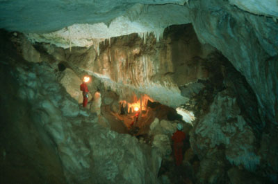 Existen formaciones subterr�neas como la Cueva del Lobo en Enix. � DSM.