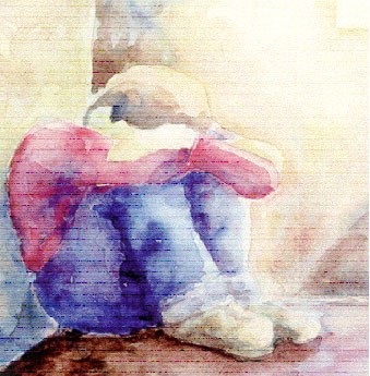 Pintura realizada por Miguel Garc�a que sive como logotipo para la Fundaci�n.